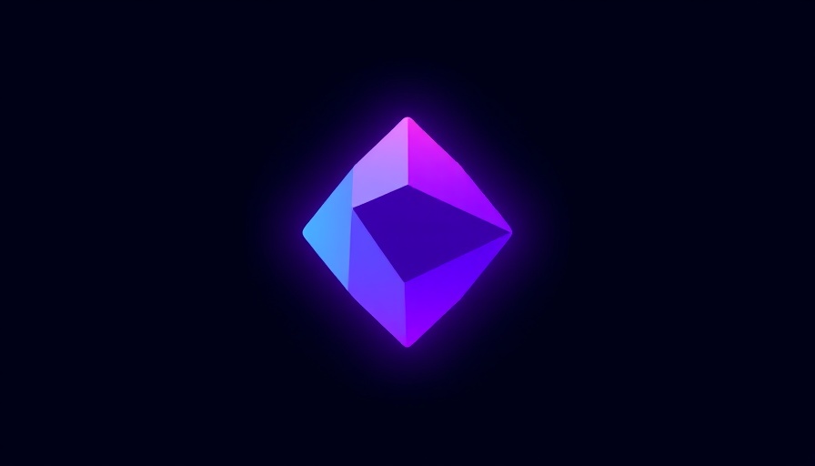 Gradient Raydium logo in purple and blue on a dark background.