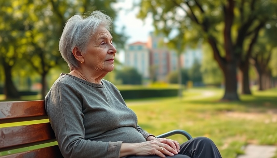Woman enjoying nature, serene moment, lush park setting.