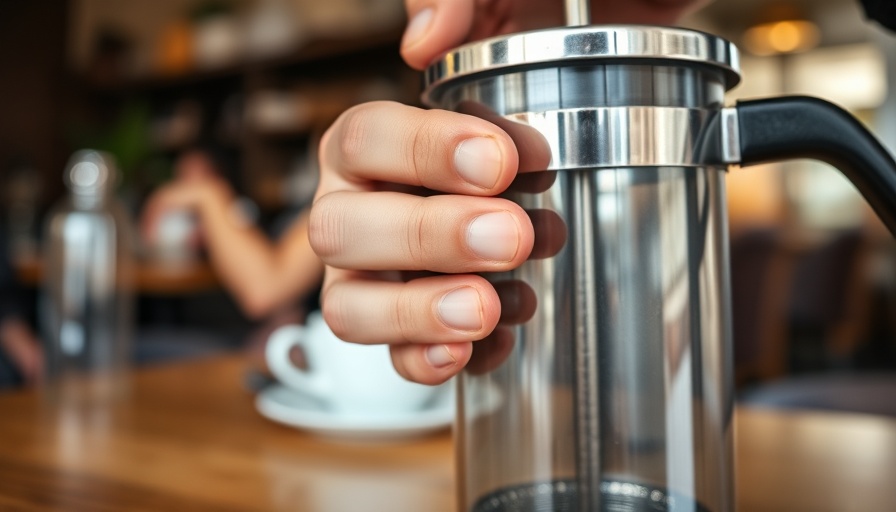 Using French press; exploring health benefits of coffee brewing techniques.