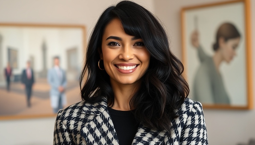 Smiling woman in a stylish jacket, healthy brain aging habits theme.