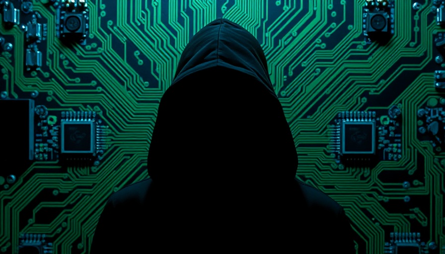 Silhouette on circuit board illustrating Extropic Plans to Unseat Nvidia.