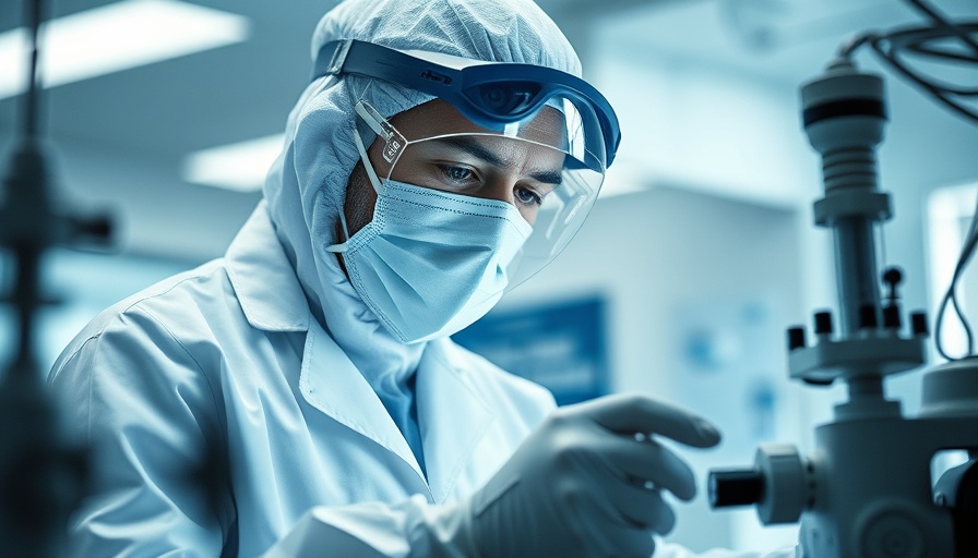 Advanced medical treatment research scene with a scientist combating anthrax.