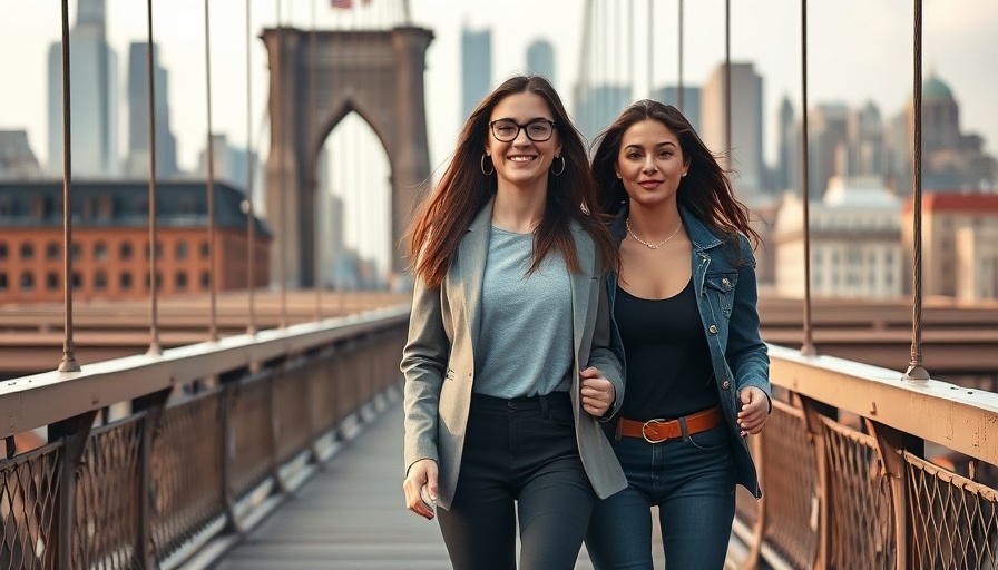 Young woman walking on bridge for brain health benefits