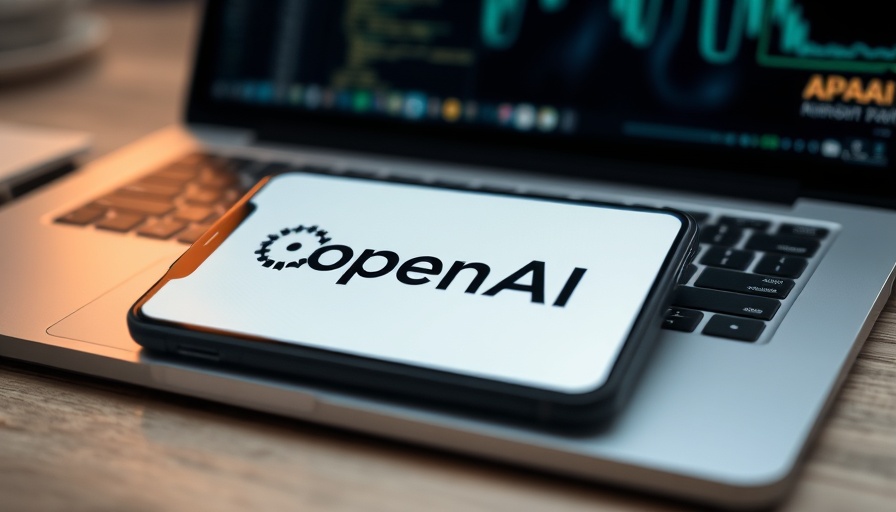 Open weight AI model release concept with OpenAI logo on smartphone.