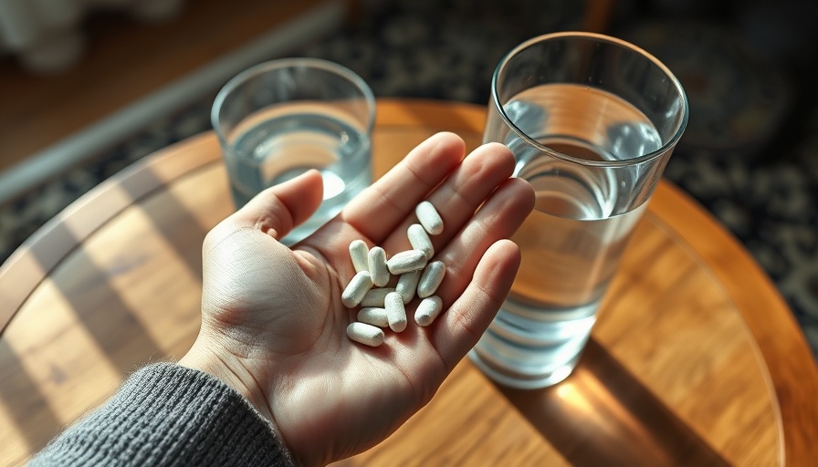 Hand holding probiotic pills, Signs You Should Take Probiotics.