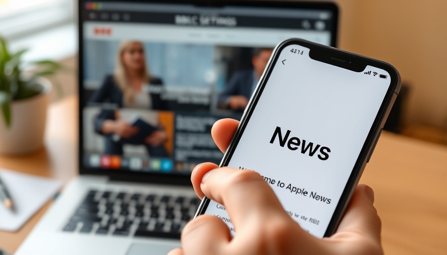 BBC seeks credit in Apple and Google News, tech interface display.