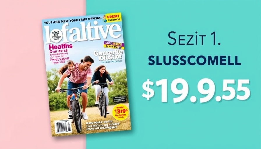Magazine ad with health cover and $19.95 subscription offer.