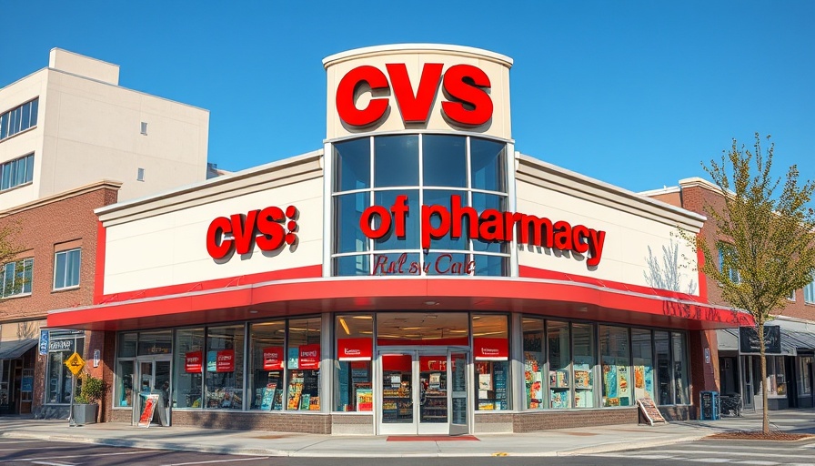 CVS Pharmacy storefront under clear sky, CVS Health leadership changes.