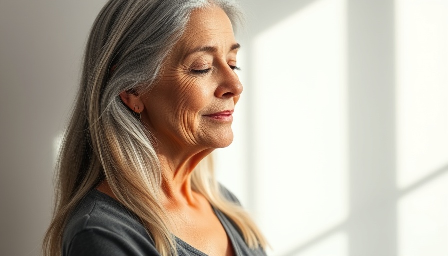 Older woman reflecting peacefully, Supplements Improve Memory Function Cognitive Decline.