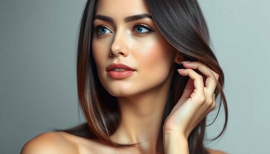 Woman styling hair showcasing Ayurvedic hair oiling benefits.