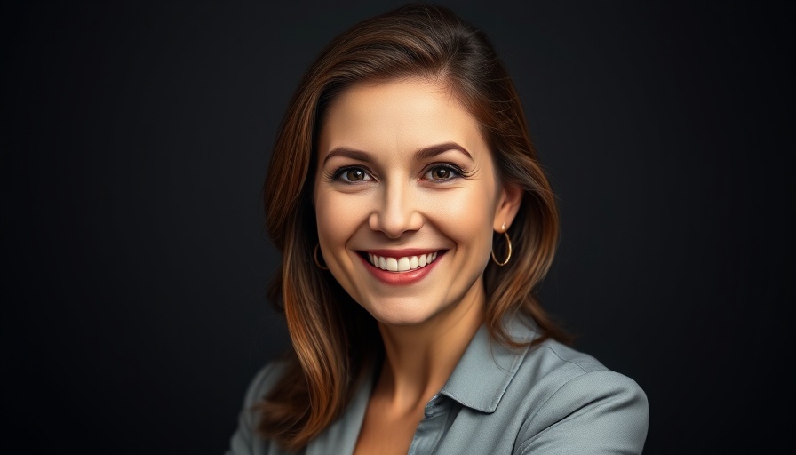 Shaila Manyam smiling, named Executive Director of WFDSA, professional portrait.
