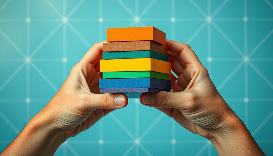 Colorful blocks layered, symbolizing Layer 3 blockchains.