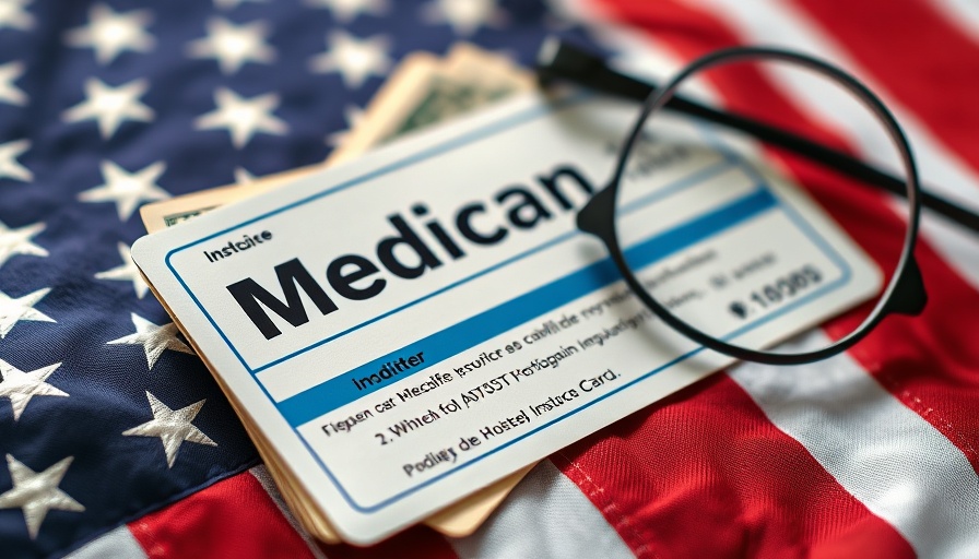 Medicaid Insurance card on flag symbolizes CMS proposed overhaul Medicaid payments.