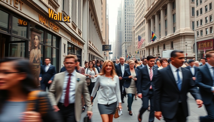 Wall Street with people walking, related to Molina Medicaid rates increase.