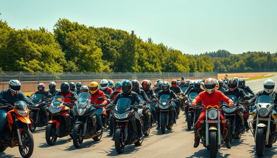 2025 Permco AMA Vintage Motorcycle Days motorcyclists ready on track