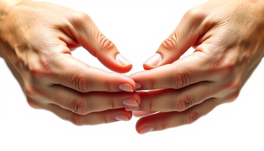 Hands in a soothing pose, related to omega-3 fatty acids arthritis relief.