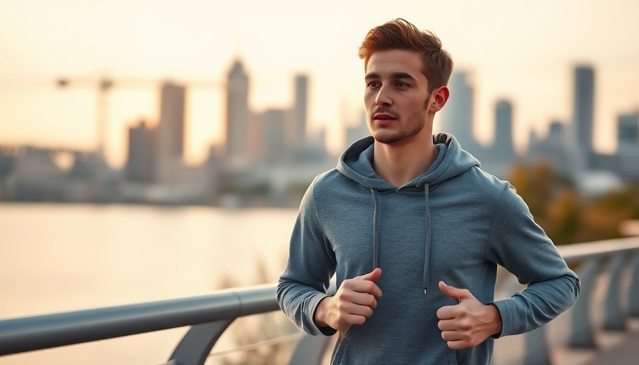 Exercise may offset risks of alcohol: young person jogging at sunrise.