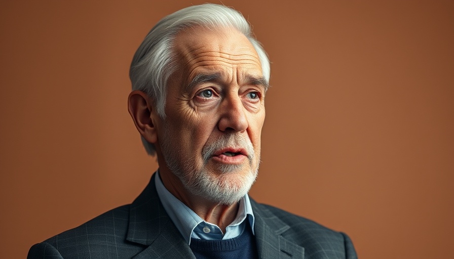 Thoughtful older man discussing healthcare policy changes.