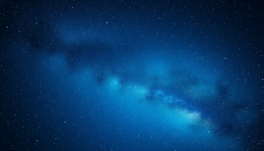 Milky Way galaxy in a starry sky depicting cosmic wonders