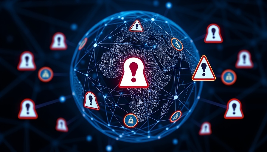 Sentinel Token Compliance alert visual on digital globe.