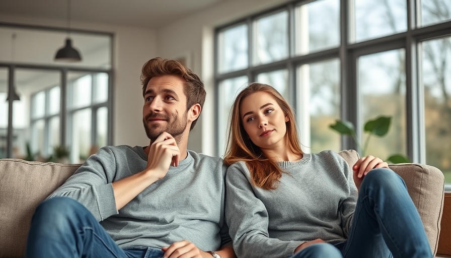 Thoughtful young couple pondering worst zodiac sign advice.