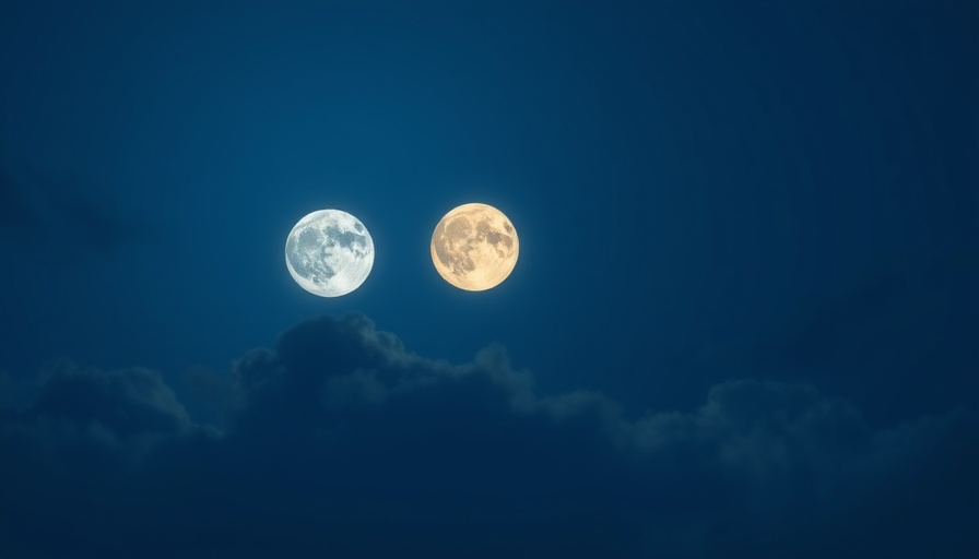 Impact of May's Full Moon illuminating the night sky.