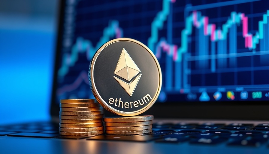 Ethereum price rally fundamentals symbolized by coin and chart.