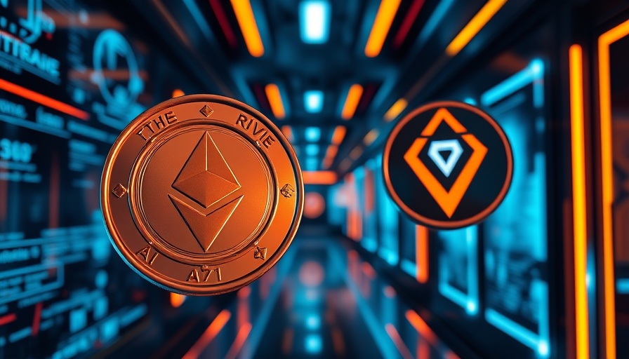 Ethereum trading and Ruvi AI investment potential in a digital corridor.