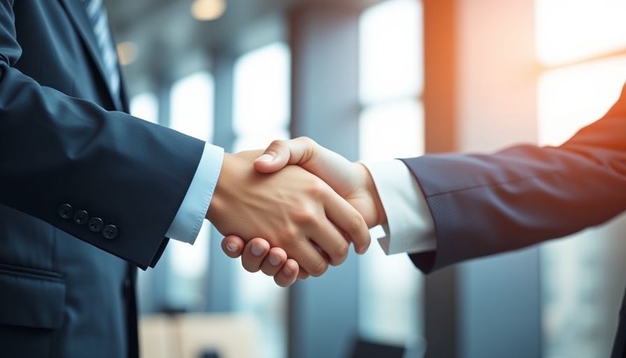 Handshake symbolizing Kaiser Permanente AI supply chain investment.