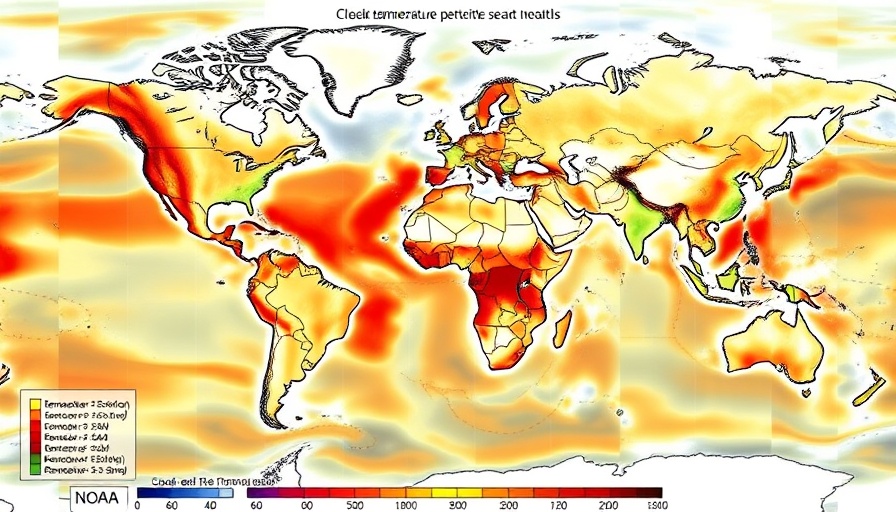 Met Office climate data gaps map showing global temperature records.