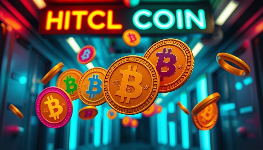 Best cryptos to buy now: vibrant crypto coins in a futuristic setting.