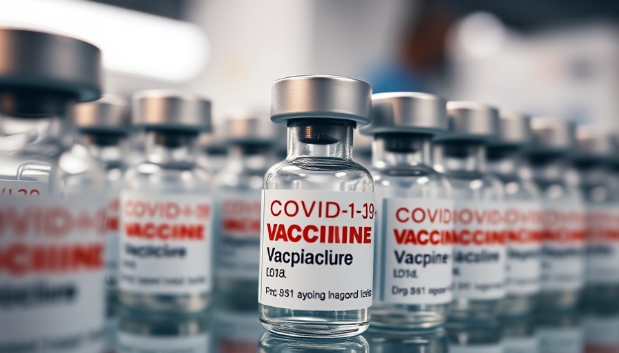 mRNA vaccines thyroid risks: COVID-19 vaccine vials close-up in lab.