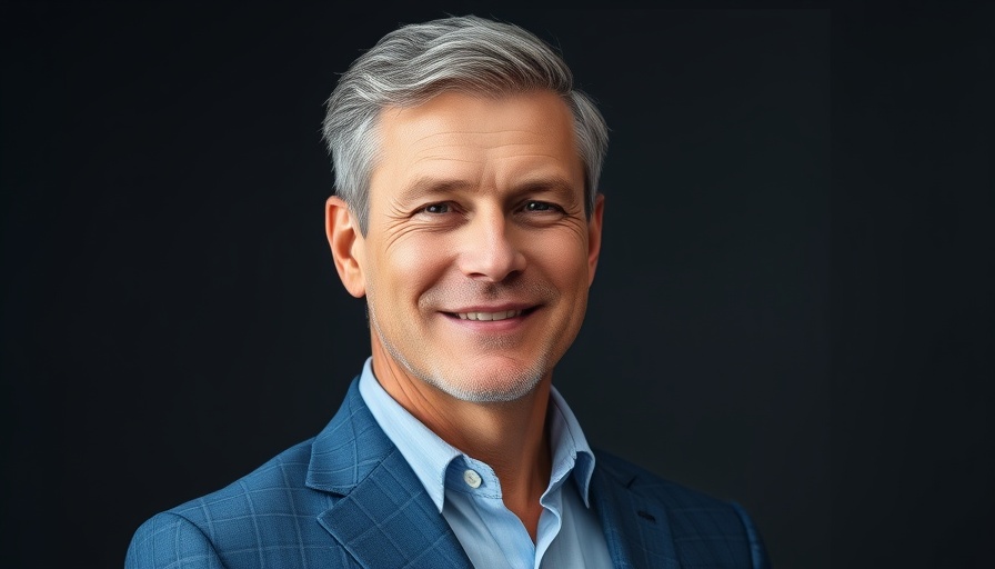 Corporate executive portrait, confident expression, Mannatech Financial Results for Q1 2025.