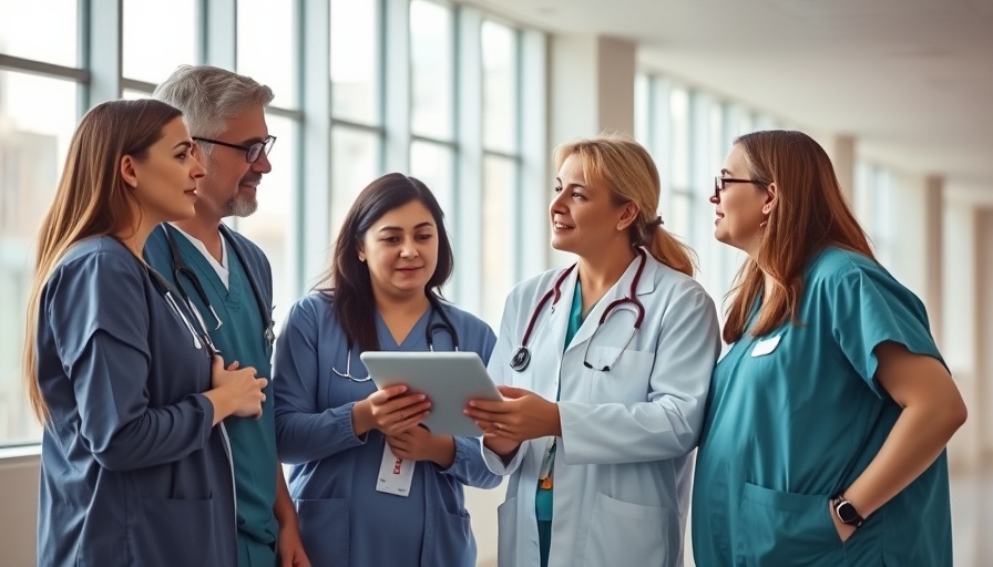 Healthcare professionals discussing digital solutions, representing unprepared generative AI adoption.
