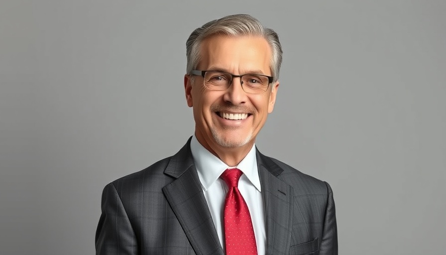 Portrait of a well-dressed man, Nature's Sunshine Scholarship Fund CEO.