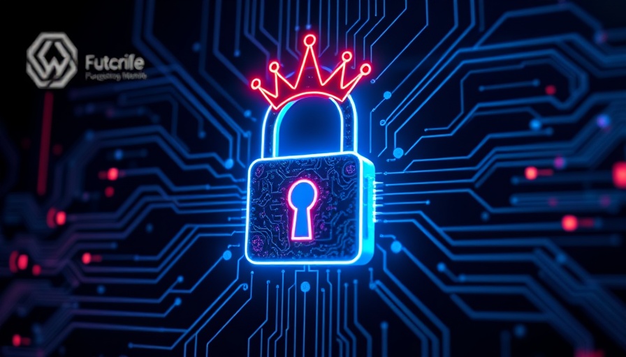 Futuristic digital lock symbolizing privacy and decentralization, related to AAVE price prediction 2025.