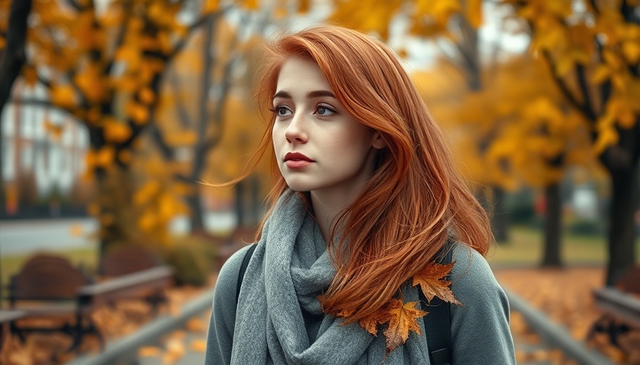 Restore Your Circadian Rhythm: Thoughtful woman in autumn park.