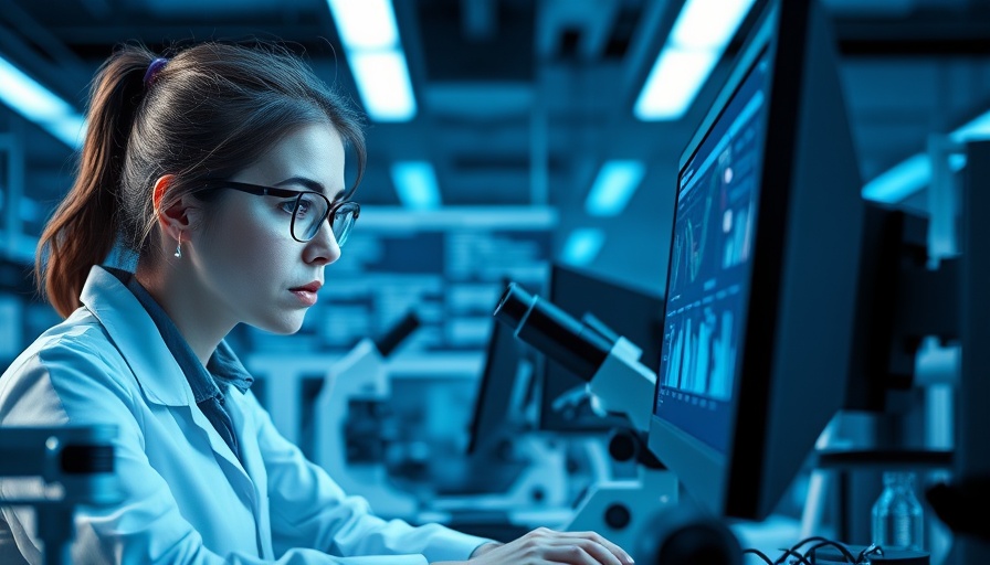 Lab scientist analyzing data related to FDA regulate LDTs.