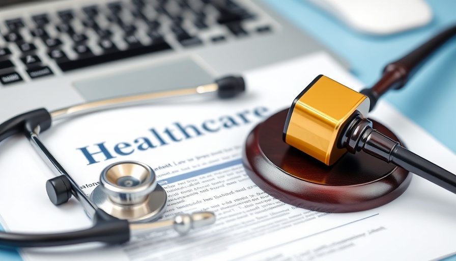 Judge's gavel and stethoscope symbolizing Iowa PBM Law.