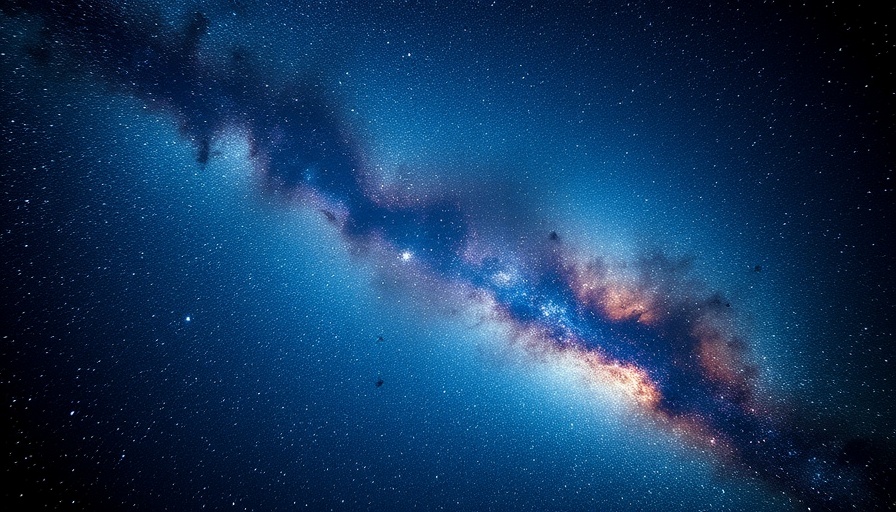 Stunning Milky Way night sky related to Mars in Virgo health strategies.