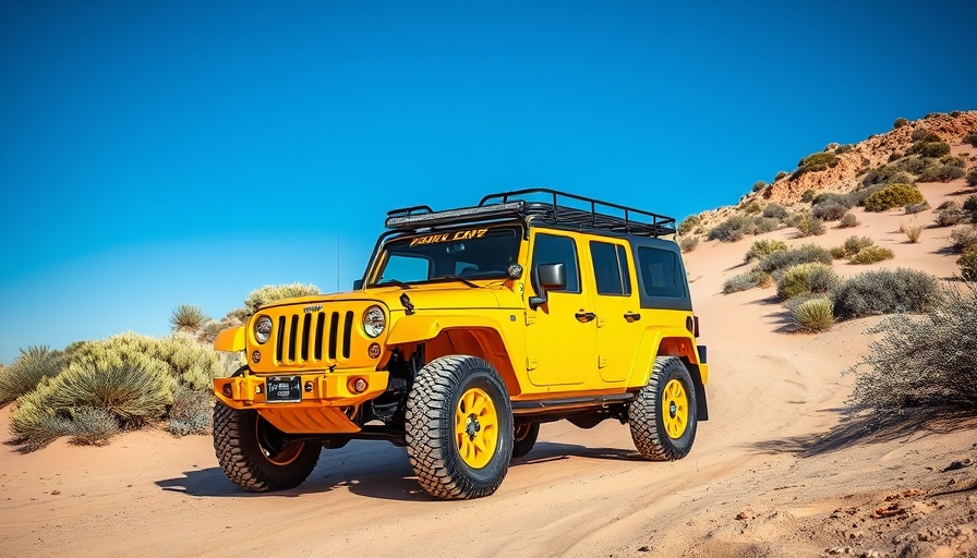 Moab 4x4 trails trifecta: off-road vehicle on sandy desert trail.