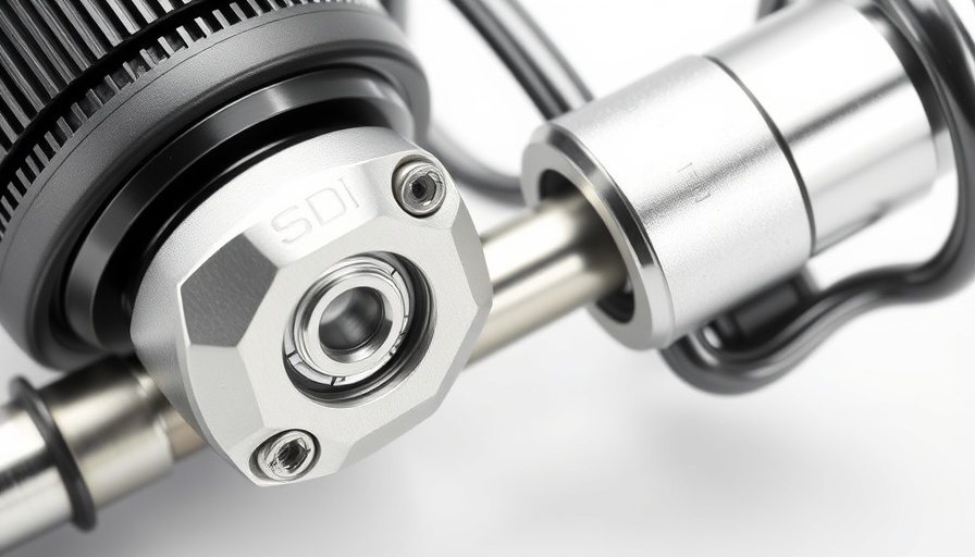 SDi E-CLIK electronic shock components with sleek design