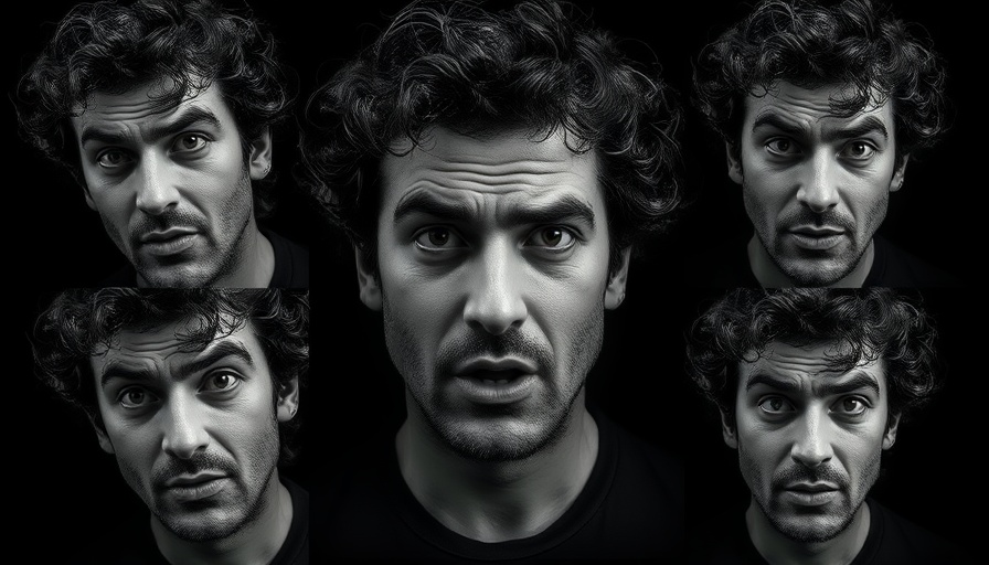 Man with curly hair displaying expressions, Dr. Cliff Kapono conservation efforts.