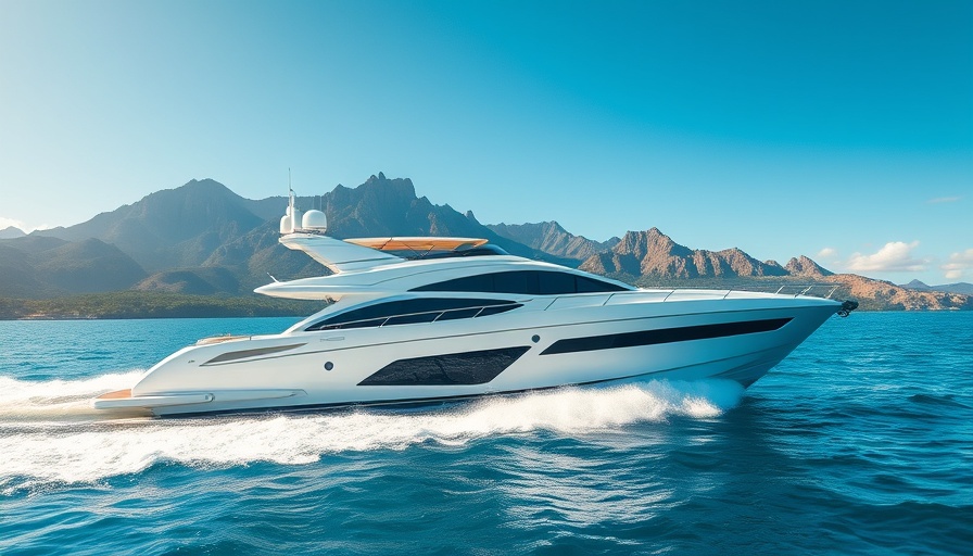 Cheoy Lee Shipyard yacht cruising tropical waters.