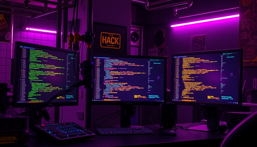 Hacker's workspace with glowing code on screens, U.S. Treasury sanctions Russian crypto wallet.