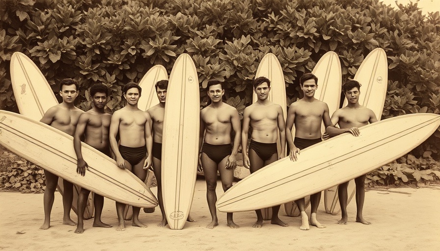 Vintage surf group photo from the greatest era in surf history.