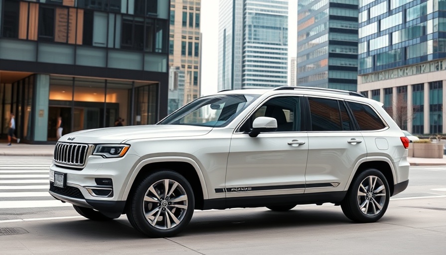 2025 Wagoneer Special Editions SUV in city setting.