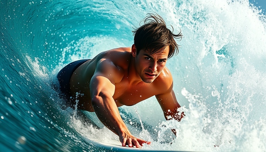 Dynamic surfer mastering waves, Surfing Biggest Mysteries.