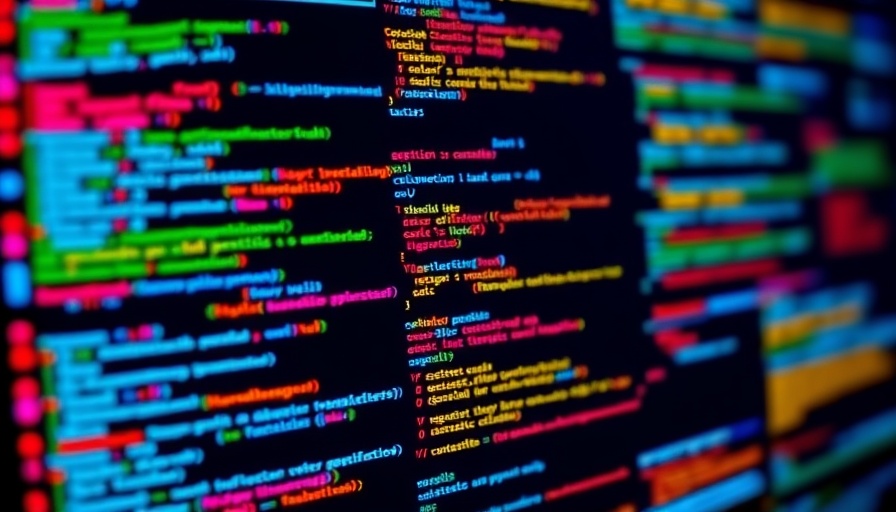 Colorful digital code art representing new AI agent Asimov