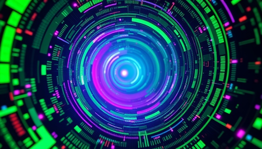 Futuristic digital vortex representing crypto tycoon bank accounts drained.